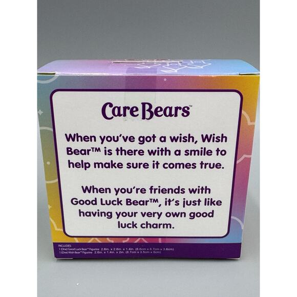 Lot Of 3 Packs Of Care Bears Flocked Collectible Care Bear Figures Set New - Picture 7 of 12